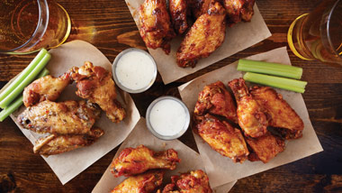 wings and beer